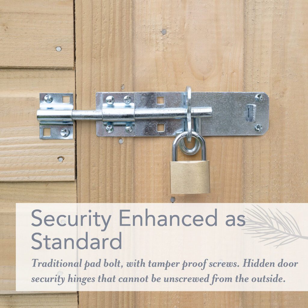 Beckwood 6×4 Pent Shed – 1 Window – with Installation 5013053197585 2